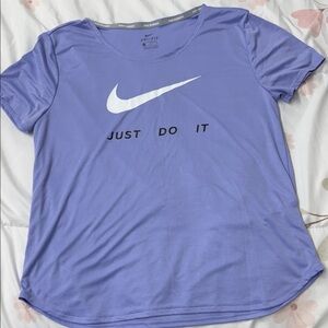 Nike Women's Lavender Just Do It Tee